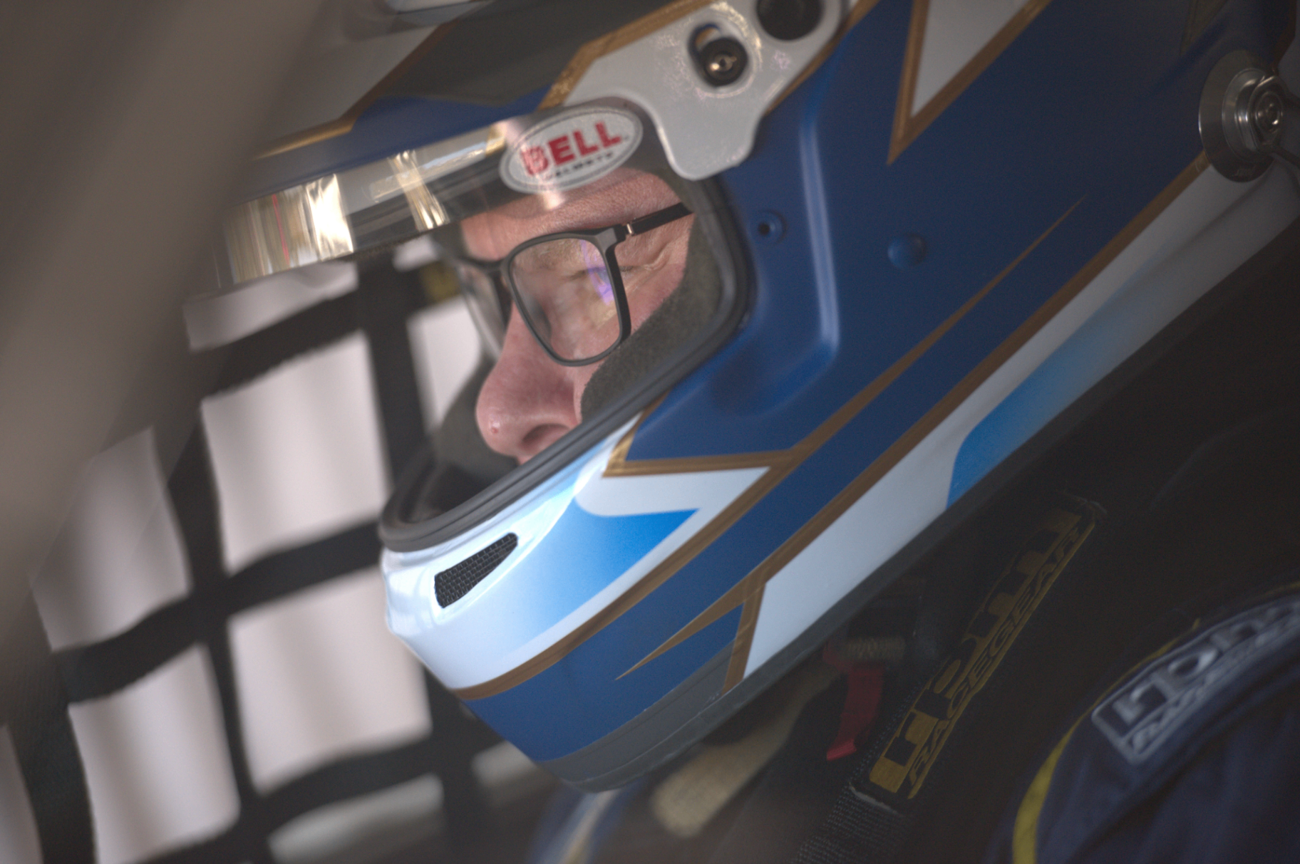 Racing helmet background